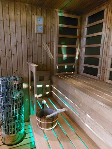 Sauna, Hotel Koporos Hercegkut in Sarospatak