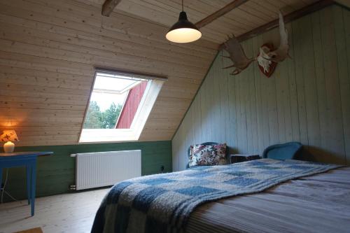 Attic apartment on countryside