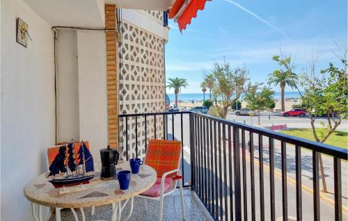 Pet Friendly Apartment In Oropesa Del Mar With Kitchen