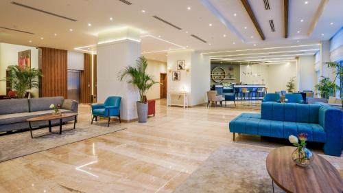 Hall, SeaVille Beach Hotel by Elite Hotels & Resorts in Ataqah