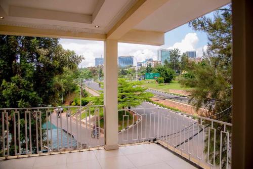 Door to Kigali City Center