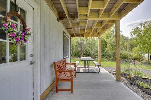 Dog-Friendly Wappingers Falls Cabin with Fire Pit!