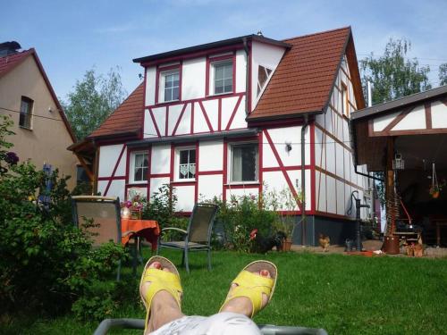 Hotelli välisilme, Erpelhaus in ländlicher Idylle mit Stadtnähe zu Erfurt und Weimar (Erpelhaus in landlicher Idylle mit Stadtnahe zu Erfurt und Weimar) in Nohra