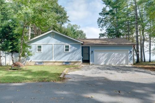 Waterfront Lusby Home with Deck and Stunning Views!