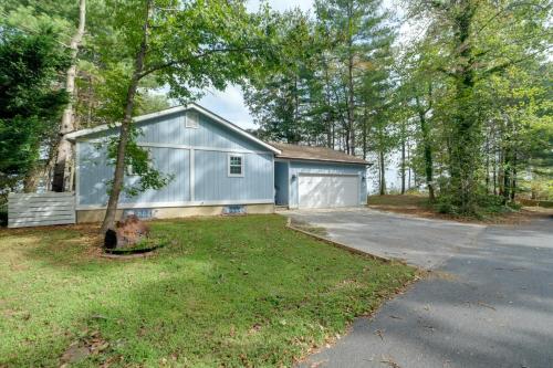 Waterfront Lusby Home with Deck and Stunning Views!