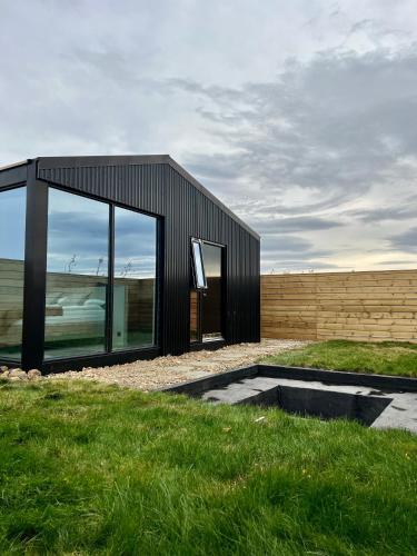 Night & Day lodge - glass roof with hot tub, Reykholt (foto 9)