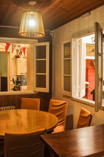 주방, Hilda House Hostel in 마드 델 플라타
