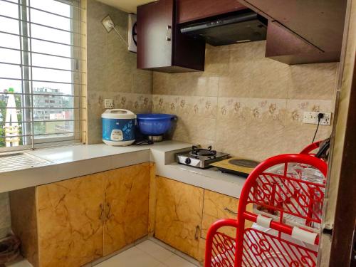 keuken, Asma-ul-husna apartment in Rajshahi