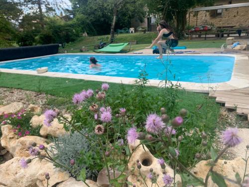 Villa Baptiste Spa Sauna Billard Piano ping-pong Piscine près de Bordeaux - Location saisonnière - Cérons