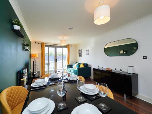 Cosy Emerald Suite - Two Story Duplex Apartment - Balcony - Contractors - Family - City Centre - Broadway Plaza - Five Ways - Sleeps 6, Birmingham (fotografie 6)