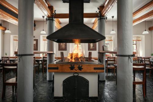 Étterem, Hotel Javor in Adrspach