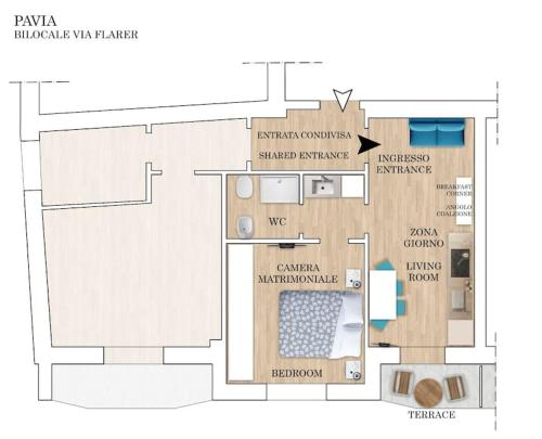 Casa Flarer - Città di Pavia - by Host4U in Pavia