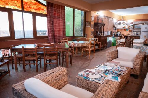 共用Lounge/電視區, B&B Villa Anna in 卡斯泰爾韋特拉諾