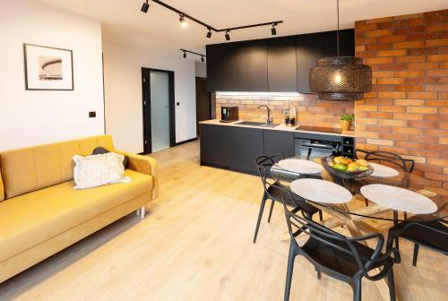 Konyha, KOBIELA APARTMENTS Dębowe Tarasy (KOBIELA APARTMENTS Debowe Tarasy) in Nikiszowiec