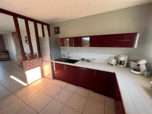 Konyha, Le Gîte du vigneron (Le Gite du vigneron) in Lagorce