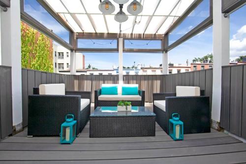Private Outdoor Paradise near the Prospect Park in Brooklyn, USA