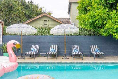 Angel&Rose Universal Hollywood House King Bed Heated Pool is extra fee, Los Angeles (fotografie 5)