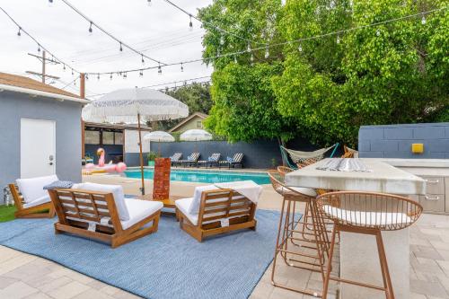 Angel&rose Universal Hollywood House King Bed Heated Pool Is Extra Fee - Los Ángeles