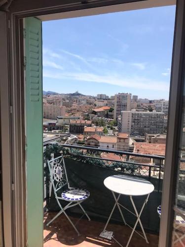 Appartement 3 p avec balcon vue dégagée - Location saisonnière - Marseille