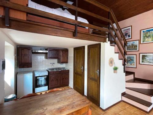 45 négyzetméteres, 1 hálószobás Ház 1 fürdőszobával Visgnola területén (Breva, Loft tra gli ulivi ed il lago) in Bellagio