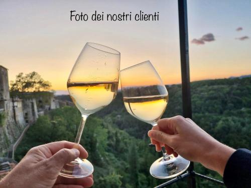  La Sorpresa sul Bastione with panoramic balcony in Pitigliano