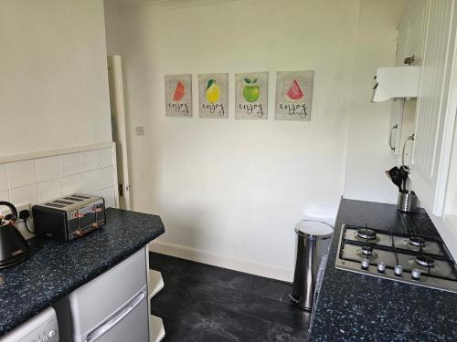 Konyha, Snug - Meadhan Apartment in Helensburgh