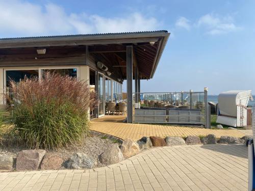 Restaurant, Camping Inselauszeit am Meer in Wulfen