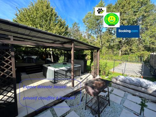 . Cottage tres bien équipé avec jacuzzi