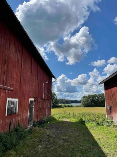 1800-tals hus i Roslagen.