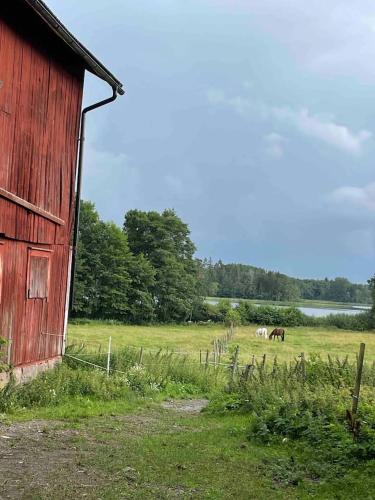 1800-tals hus i Roslagen.