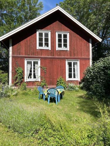 1800-tals hus i Roslagen.