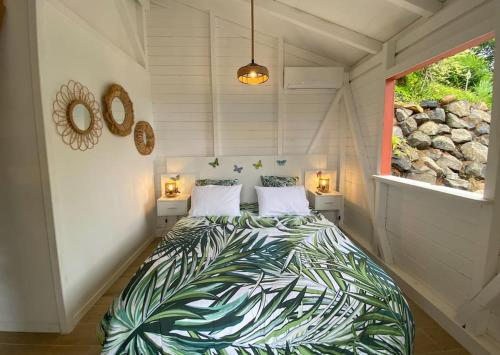 Lodge traditionnel et sa piscine vue mer in Les Anses-d'Arlet