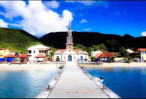 Nabij attractie, Lodge traditionnel et sa piscine vue mer in Les Anses-d'Arlet