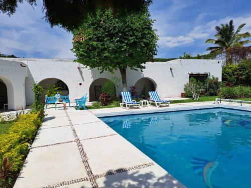Quinta Lachaud in Chiconcuac, Mexiko
