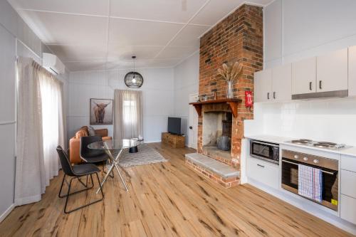 ห้องครัว, Barrington Riverside Cottages in บาริงตั้น