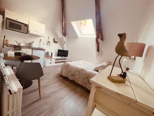 1 double bed