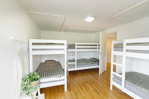 Comfortable guest rooms with fully equipped kitchen and cosy living room.