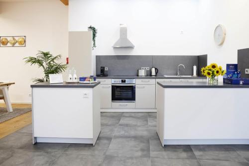 設施, Ajko Homes - Loft-Apartment mit Parkplatz bei Heidelberg in 多森海姆