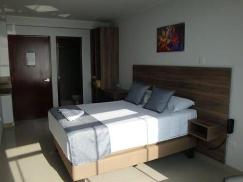 1 double bed