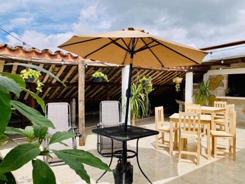 Balcony/terrace, Alhambra Hotel - San Cristobal de las Casas in San Cristobal De Las Casas