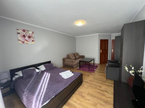 1 queen bed, 1 sofa bed
