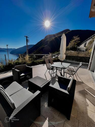  Appartamento Grande Terrazza Vista Lago in Parzanica