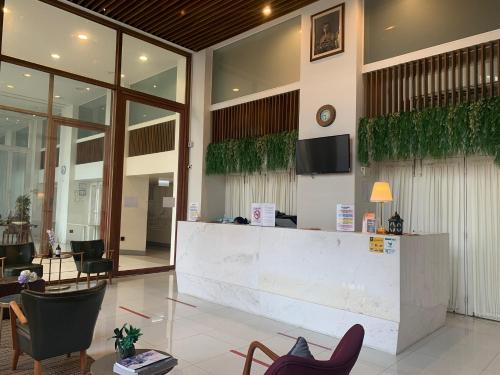 Lobby, Phurinda Residence in Saraburi