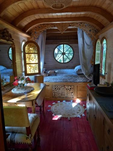 La roulotte du petit paradis - Camping - Saint-Rémy-de-Provence