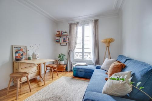 Cosy apt with home office easy access to Paris centre - Location saisonnière - La Garenne-Colombes