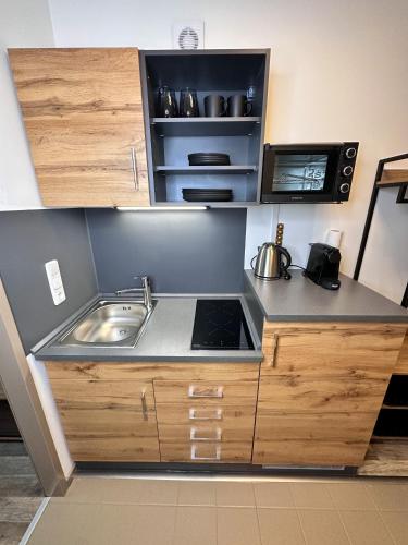 廚房, Wandertraum im Zentrum Bad Aussee in 巴特奧塞鎮中心