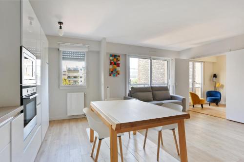 кухня, Residence Aurmat a Boulogne-Billancourt in Boulogne-Billancourt