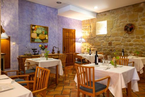 مطعم, Hotel Villa de Abalos in Abalos