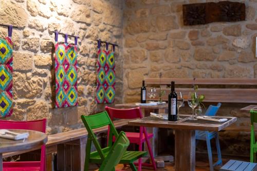 Étterem, Hotel Villa de Abalos in Abalos