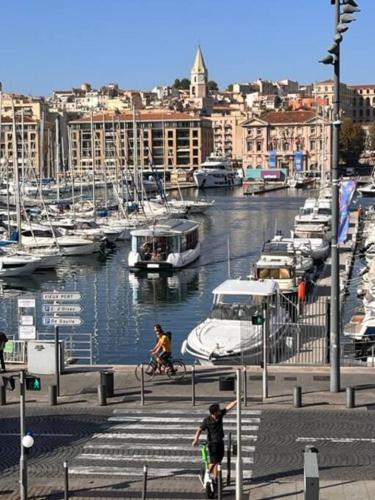T4 Marseille Vue imprenable sur Vieux Port